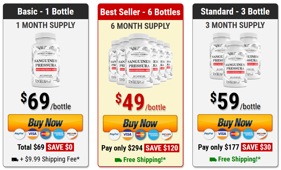 Sanguinem Pressura price
